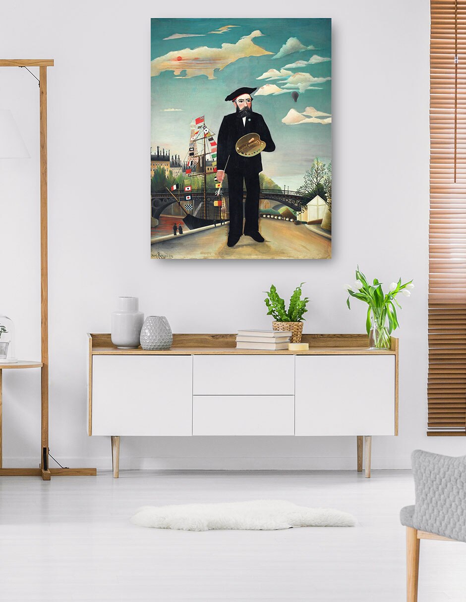 Cuadro decorativo técnica mixta Gente 4