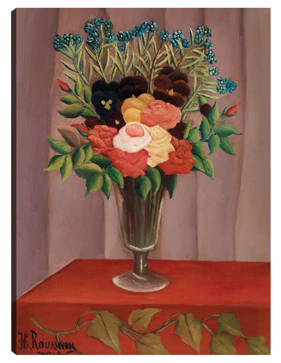 Cuadro decorativo Ramo de flores (Bouquet de fleurs) (ca. 1909 –1910) técnica mixta Floreros