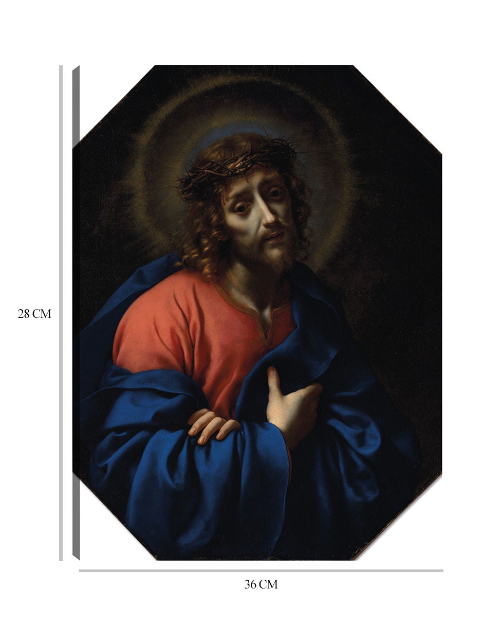 Cuadro decorativo Ecce Homo - He aquí el hombre - Jesús técnica mixta Figuras Celestiales 7