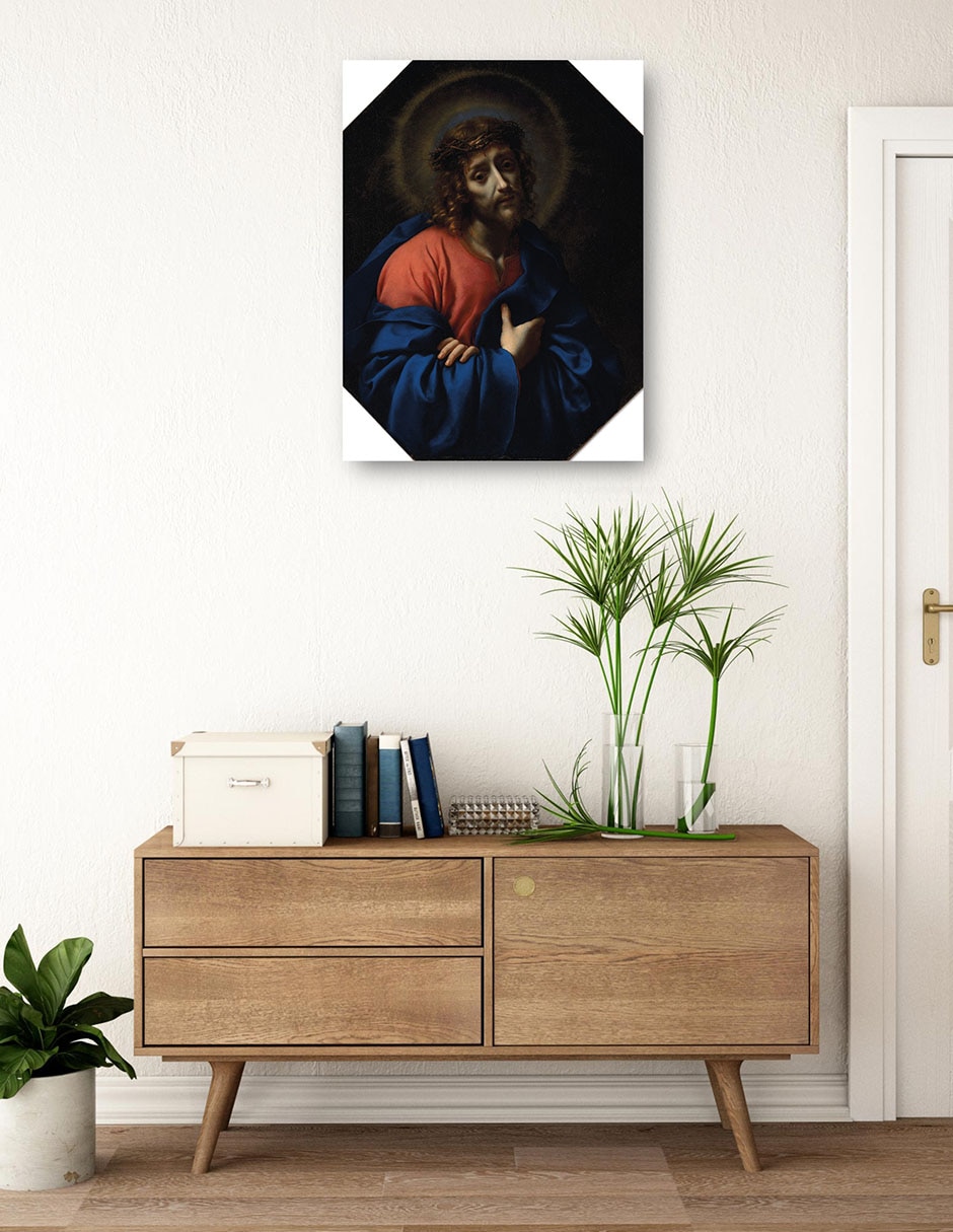 Cuadro decorativo Ecce Homo - He aquí el hombre - Jesús técnica mixta Figuras Celestiales 3