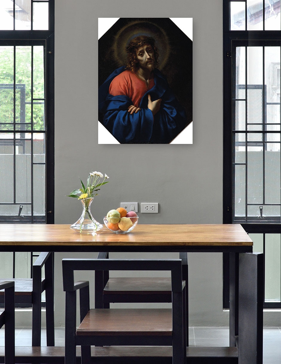 Cuadro decorativo Ecce Homo - He aquí el hombre - Jesús técnica mixta Figuras Celestiales 4