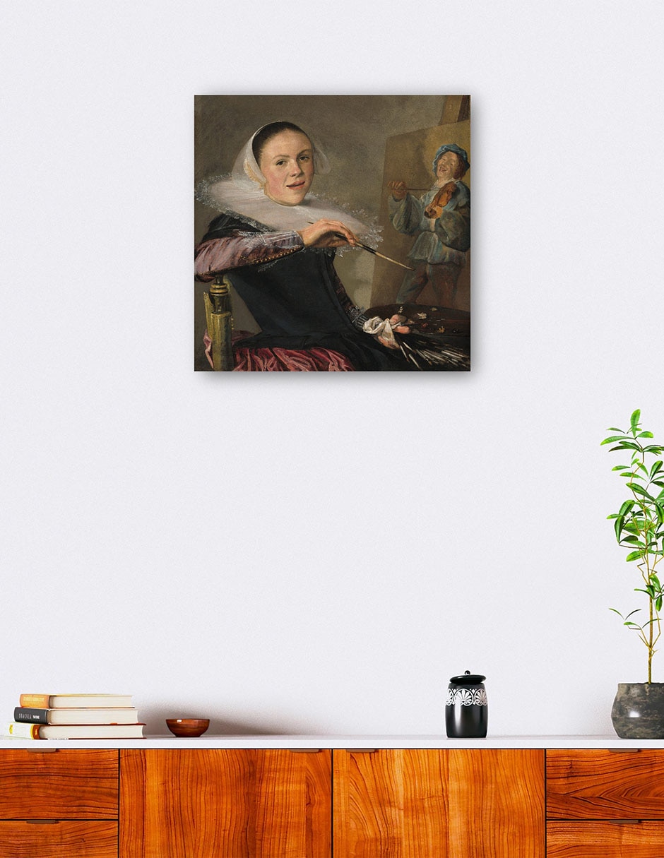 Cuadro decorativo técnica mixta Gente 5
