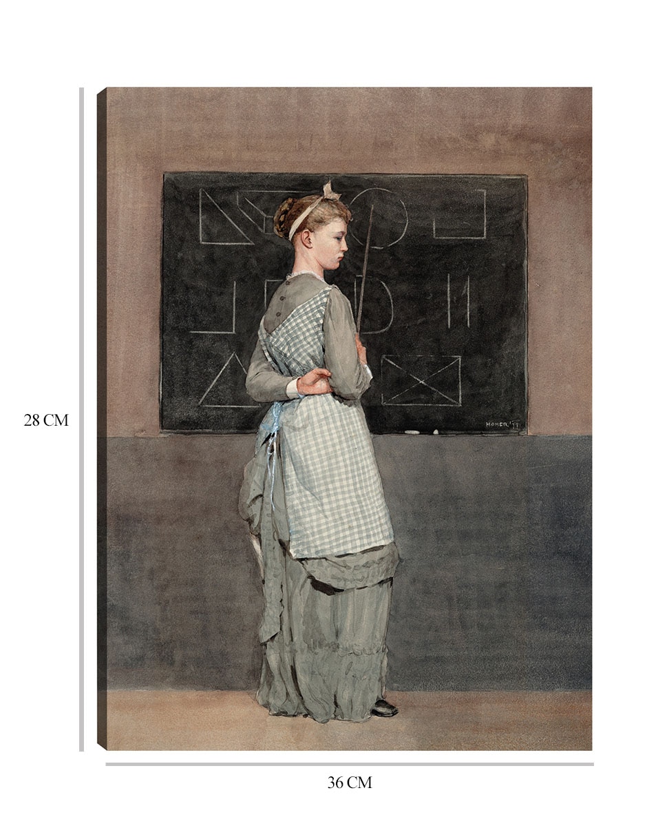Cuadro decorativo Pizarra (1877) técnica mixta Gente 7