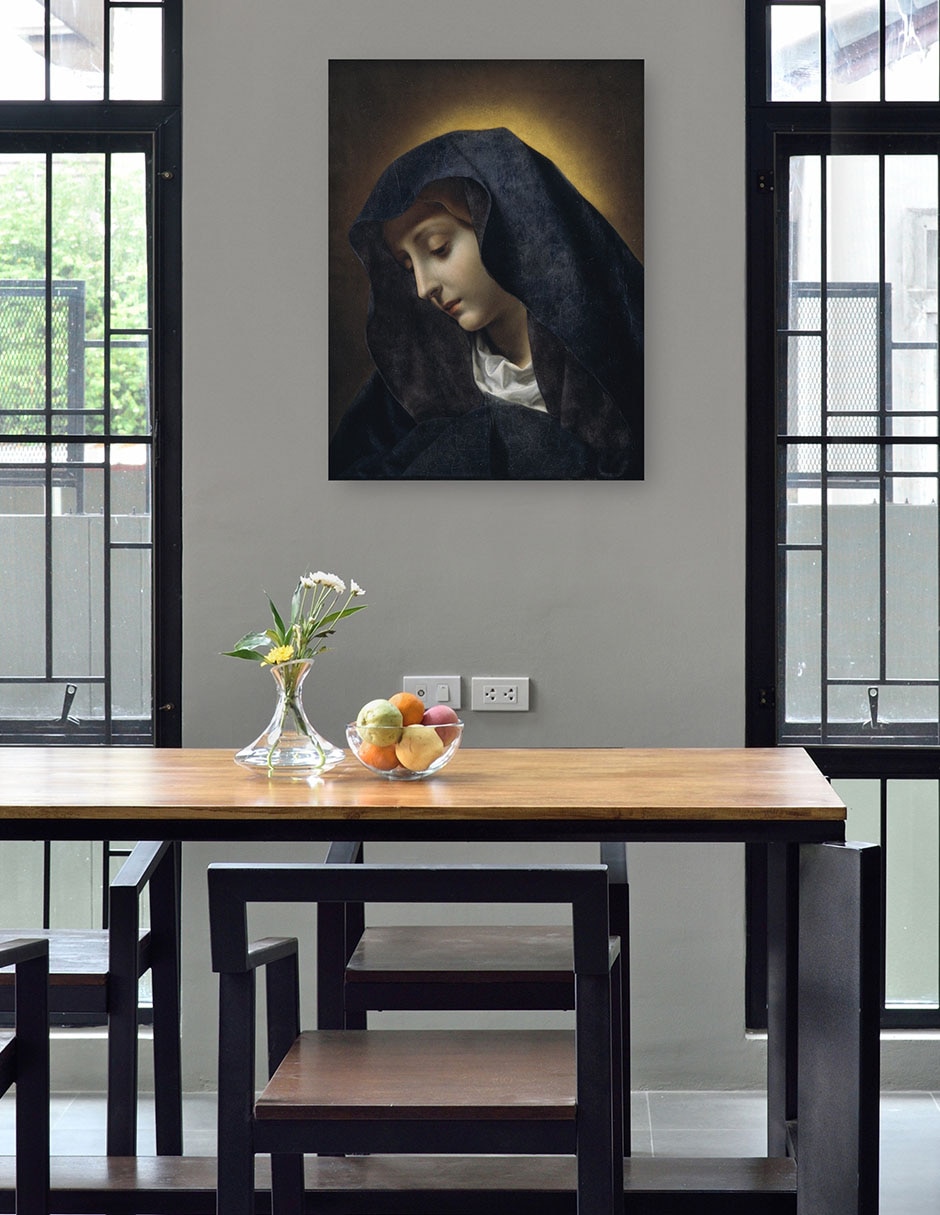 Cuadro decorativo La Virgen (1631 – 1686) técnica mixta Vírgenes 3