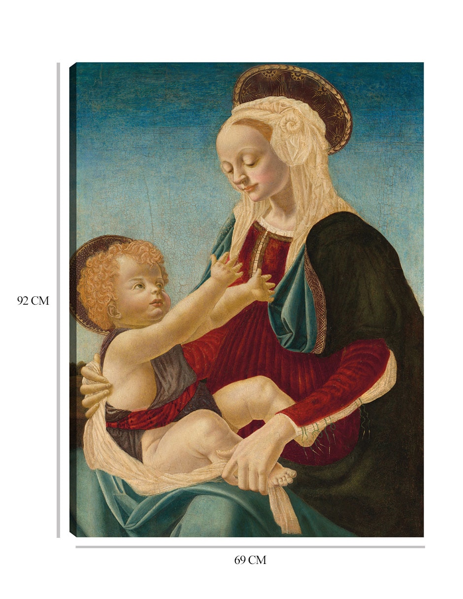 Cuadro decorativo La Virgen y el Niño c. 1470/1480 técnica mixta Vírgenes 2
