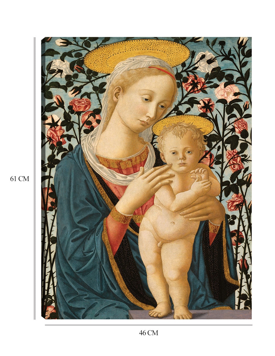 Cuadro decorativo La Virgen y el Niño c. 1470 técnica mixta Vírgenes 2