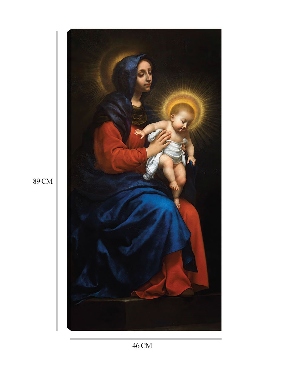 Cuadro decorativo Virgen con el Niño (1570-1575) técnica mixta Vírgenes 2