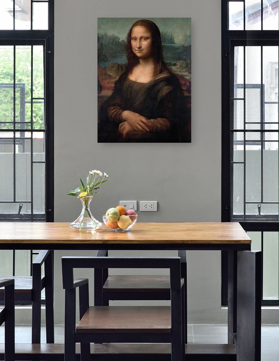 Cuadro decorativo técnica mixta Gente 3