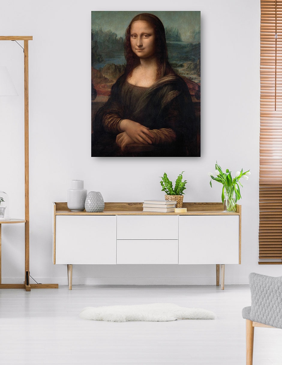 Cuadro decorativo técnica mixta Gente 4