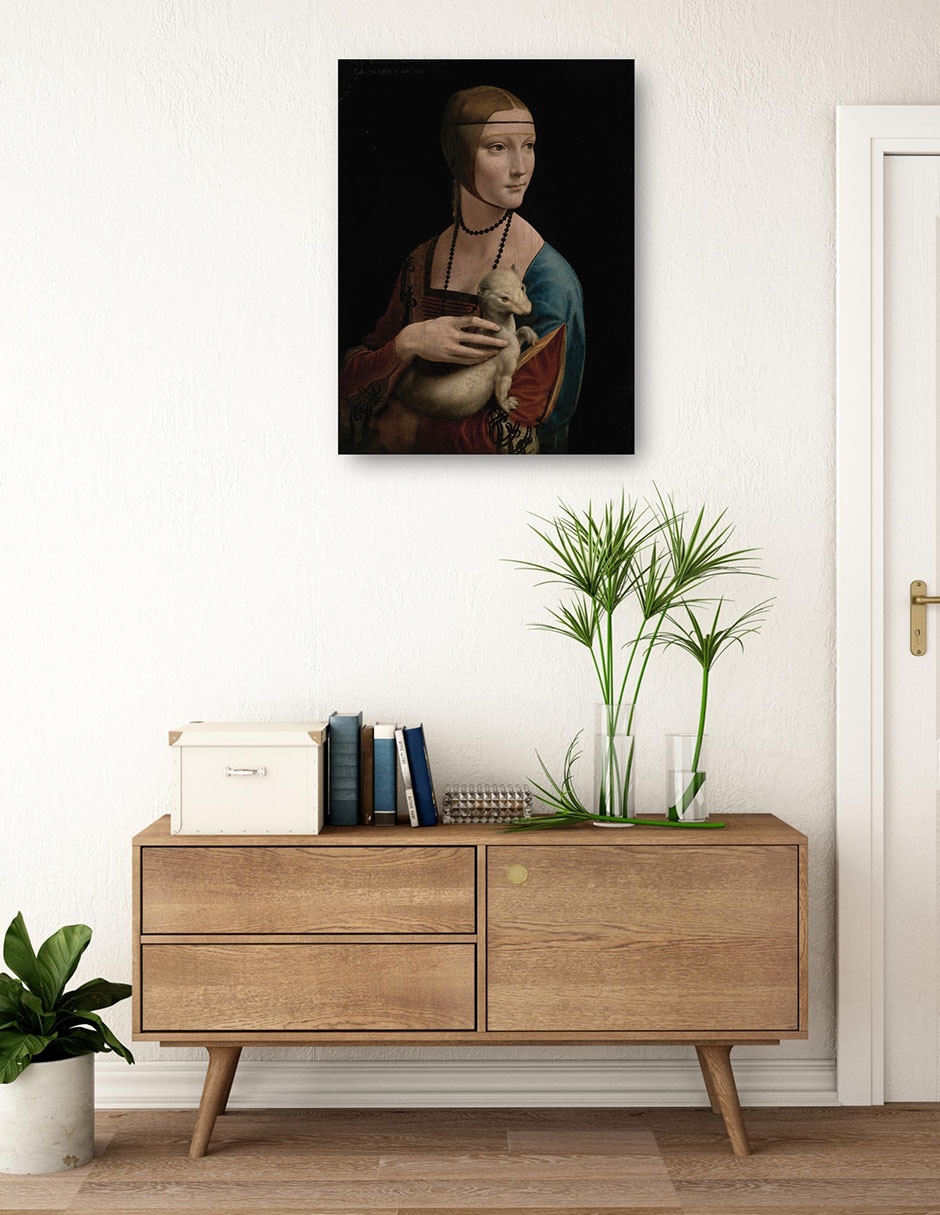 Cuadro decorativo técnica mixta Gente 4
