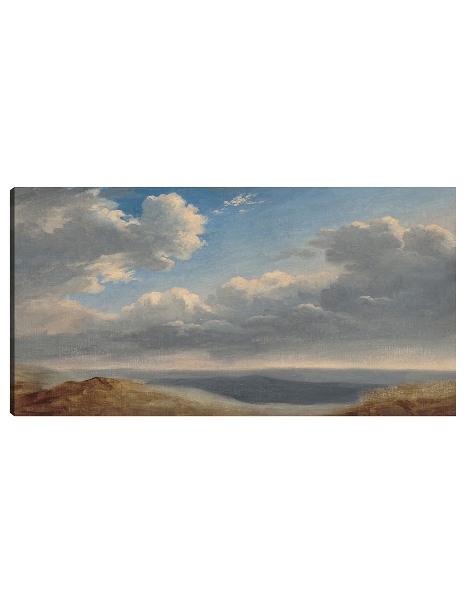 Cuadro decorativo Estudio de las nubes sobre la campaña romana técnica mixta Nubes Cuadro decorativo Estudio de las nubes sobre la campaña romana técnica mixta Nubes