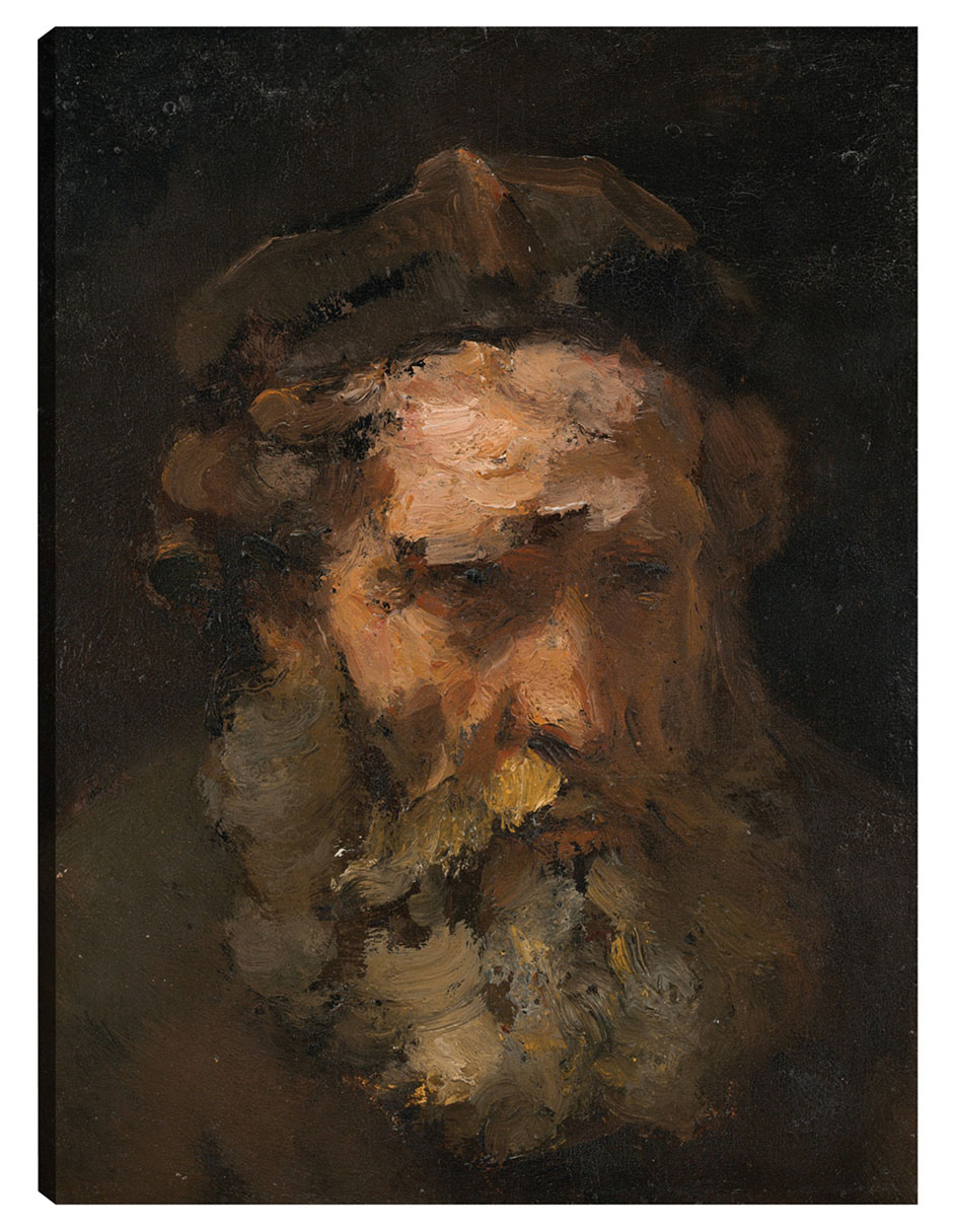 Cuadro decorativo Cabeza de San Mateo, probablemente de principios de la década de 1660 técnica mixta Gente