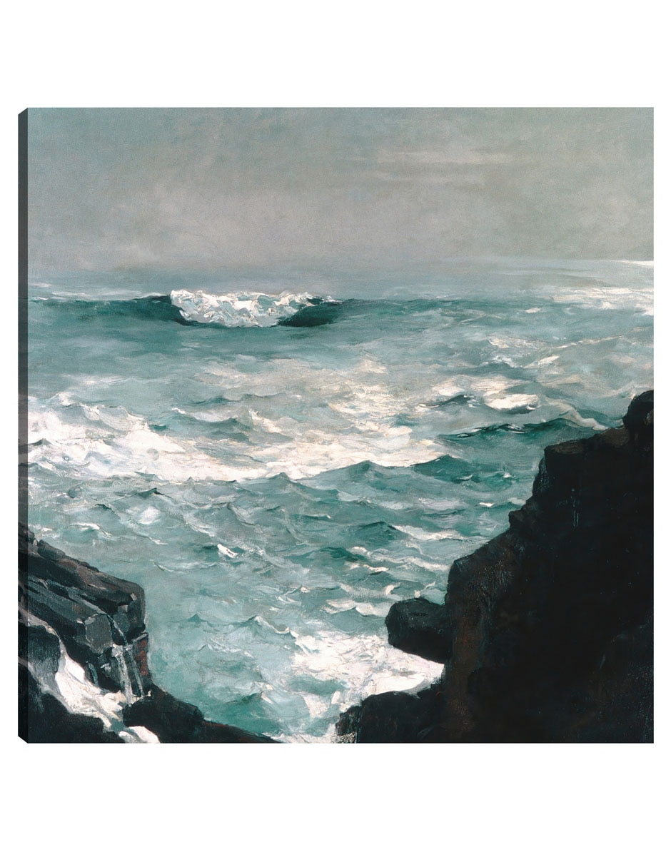 Cuadro decorativo Roca del cañón (1895) técnica mixta Océanos Cuadro decorativo Roca del cañón (1895) técnica mixta Océanos