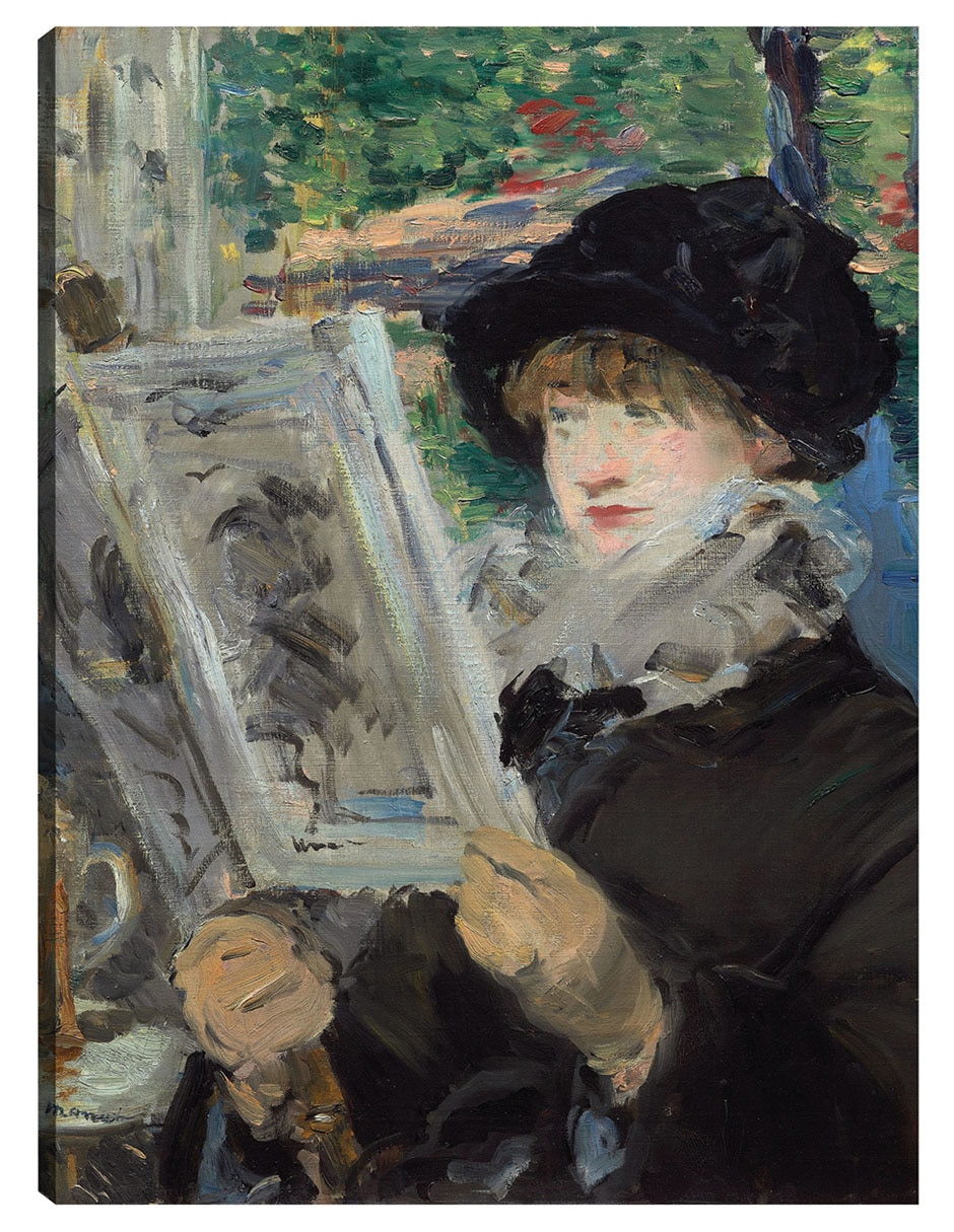 Cuadro decorativo Mujer leyendo (1880) técnica mixta Gente