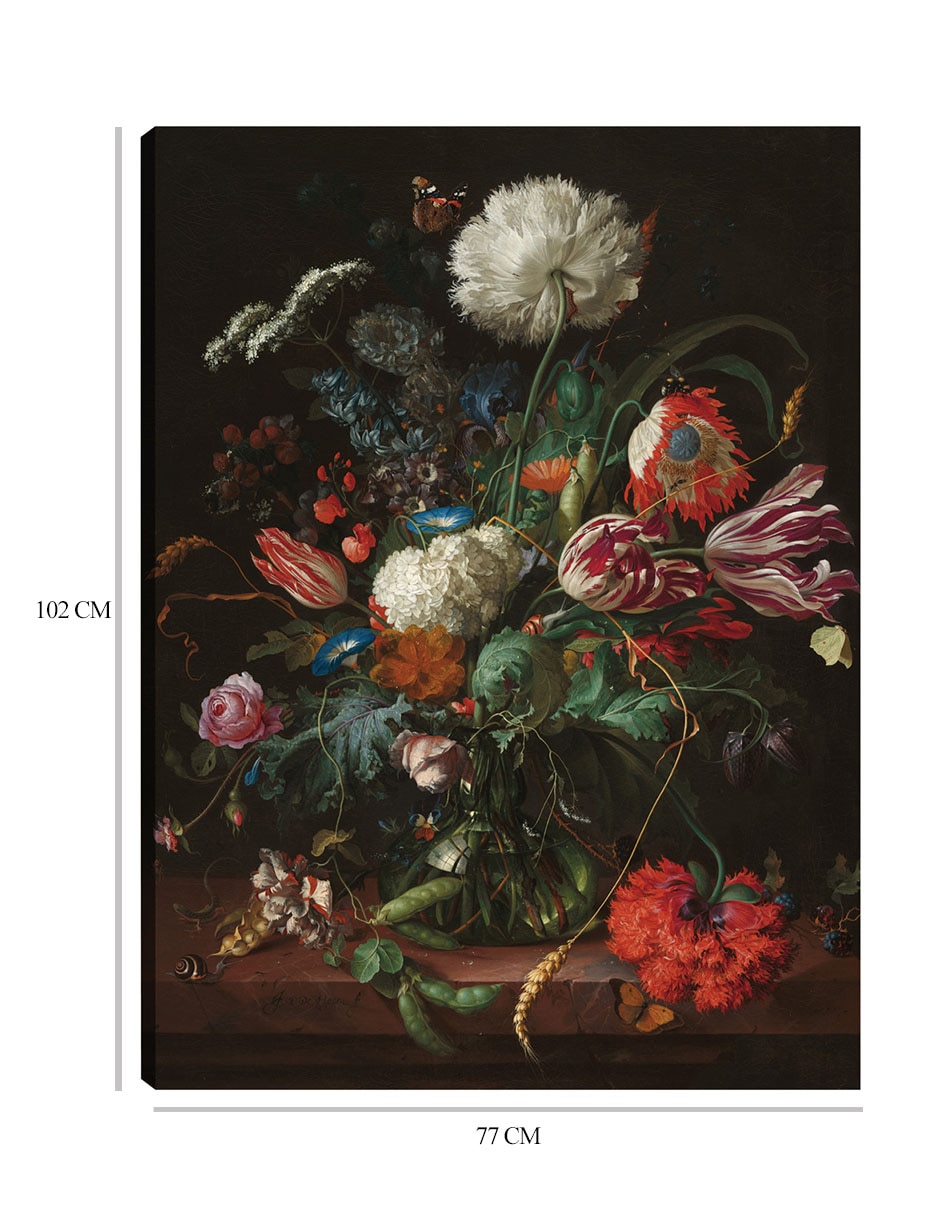Cuadro decorativo Jarrón de flores, c. 1660 técnica mixta Ramos 2