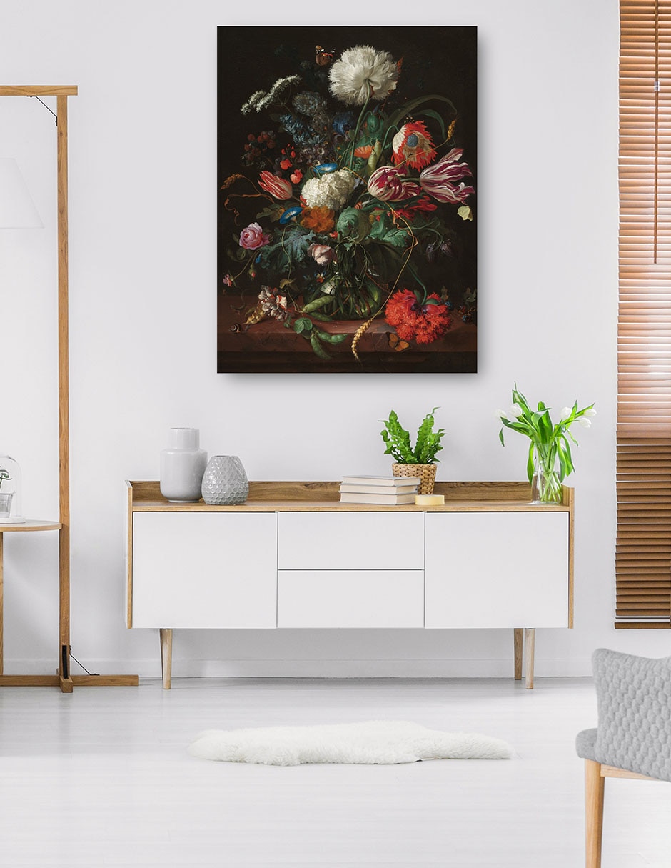 Cuadro decorativo Jarrón de flores, c. 1660 técnica mixta Ramos 5