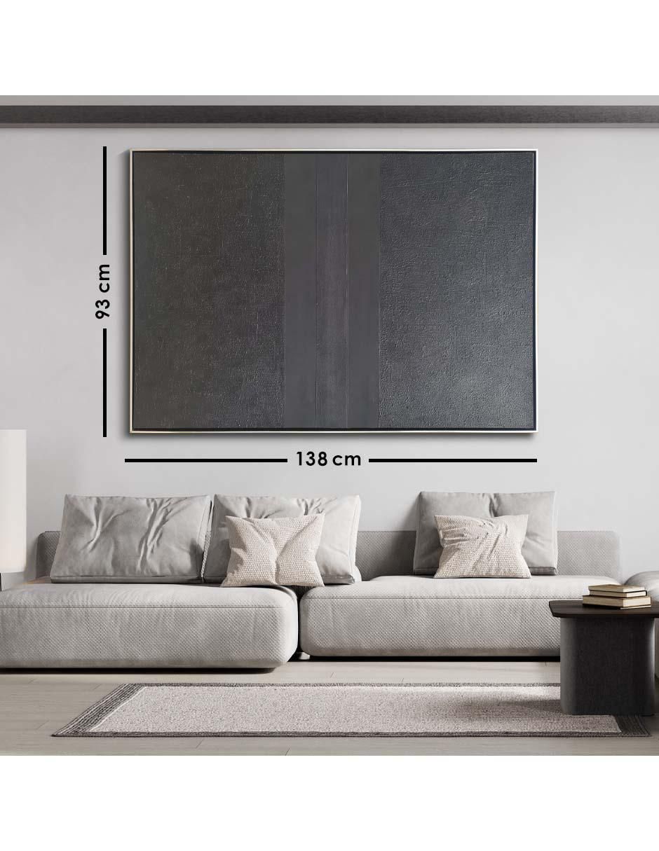 Cuadro decorativo texturizado polvo de mármol y plasta 5
