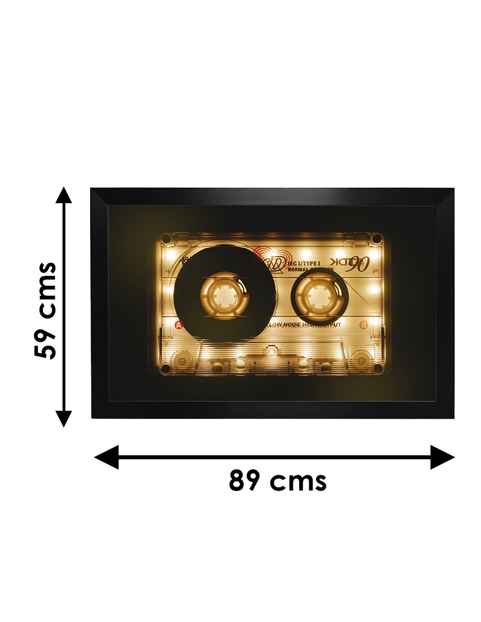 Cuadro decorativo cassette 6