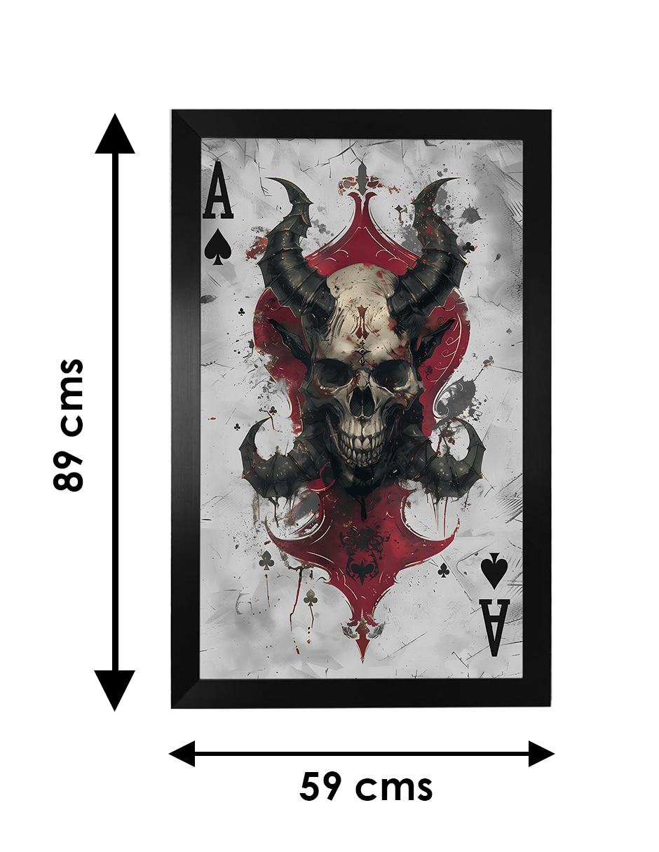 Cuadro decorativo diseño calavera 6