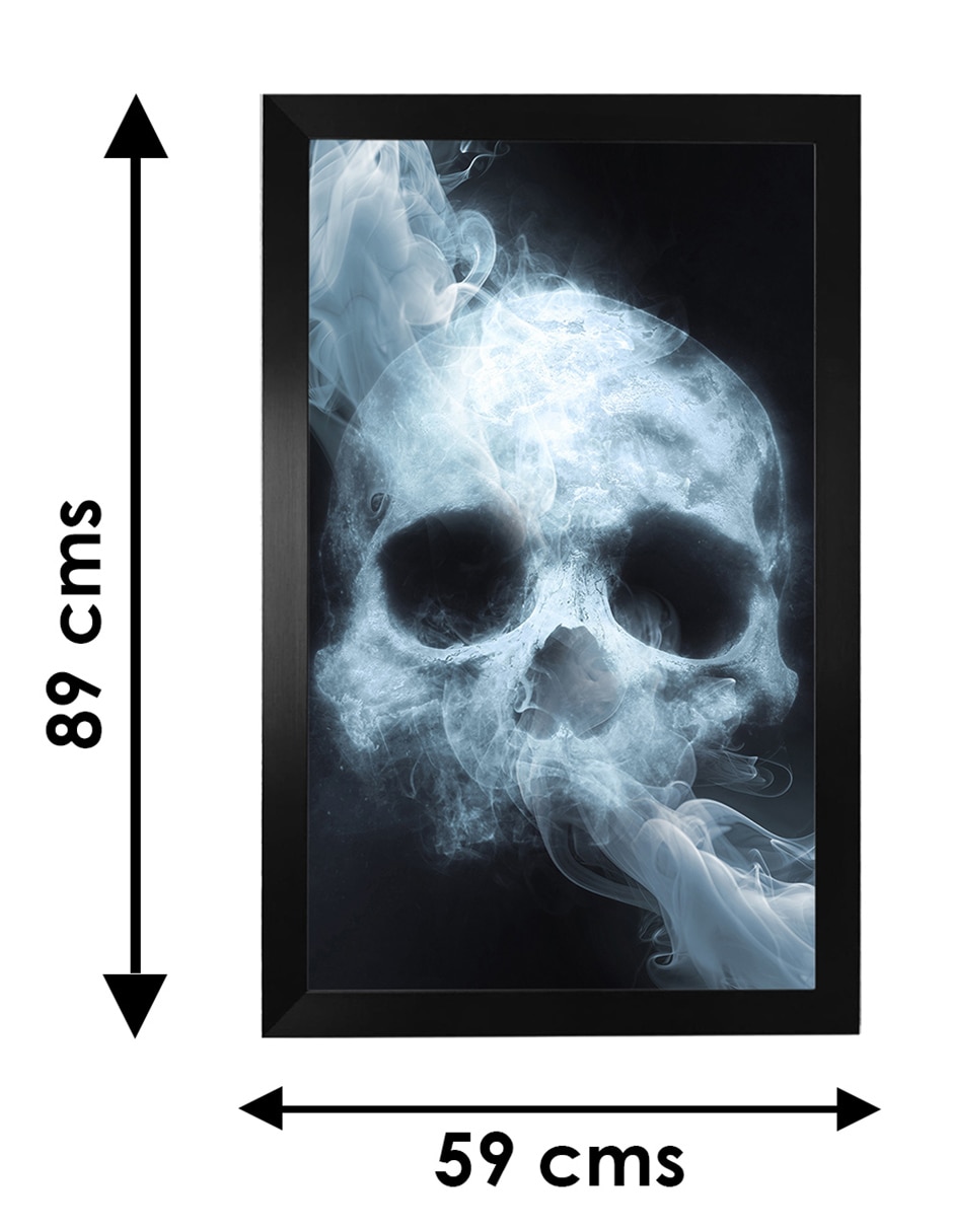Cuadro decorativo diseño calavera 6