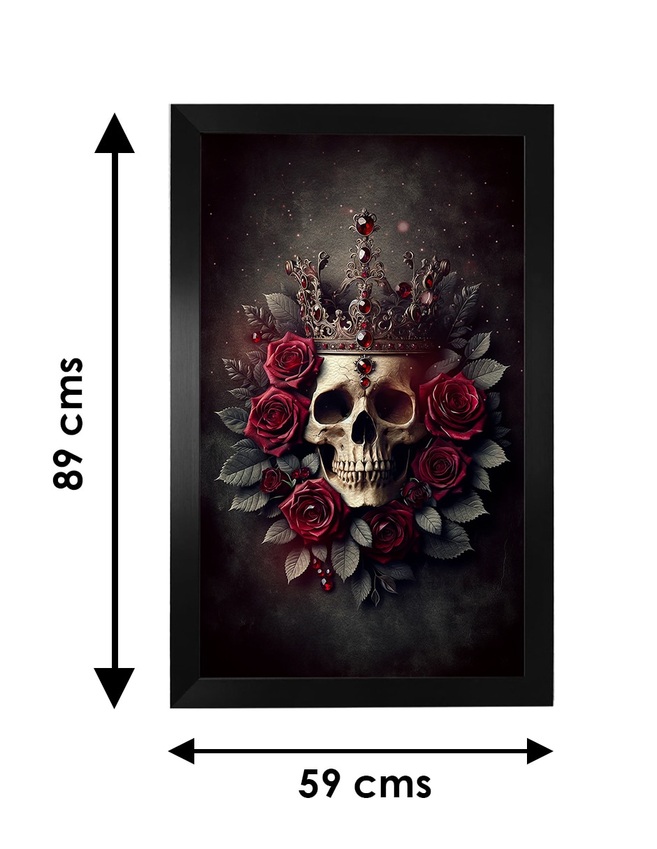 Cuadro decorativo diseño calavera 6