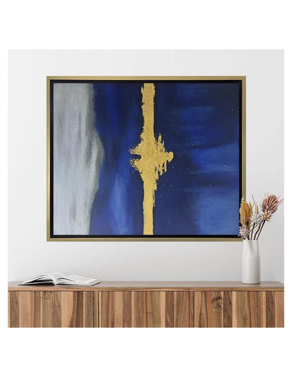 Pintura Gold Belt técnica acrílico 4