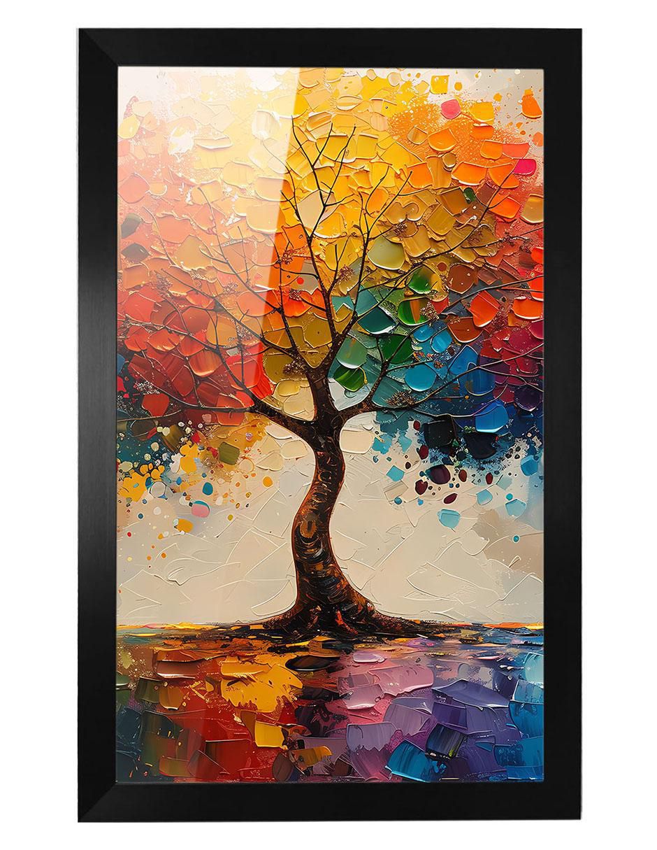 Cuadro decorativo árbol