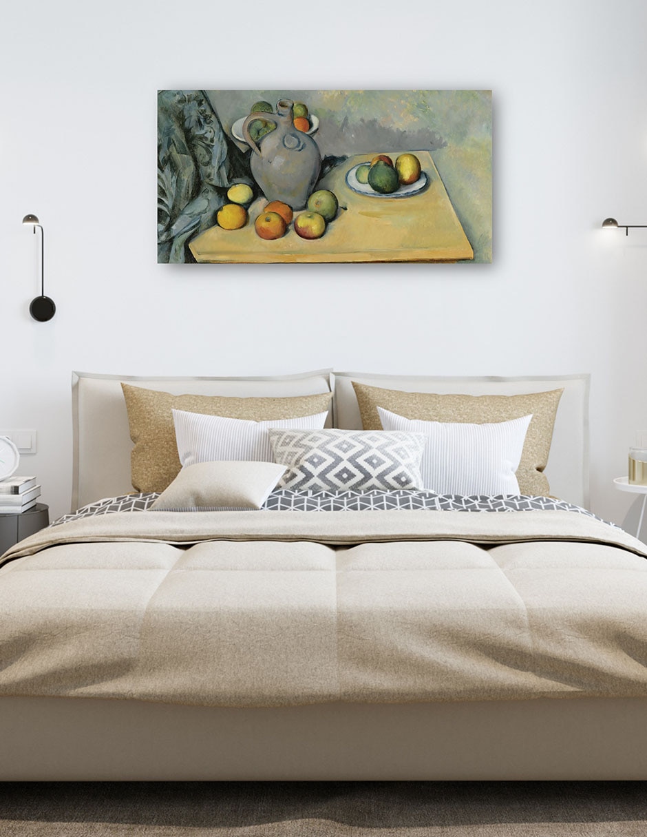 Cuadro decorativo técnica mixta Cómida 5
