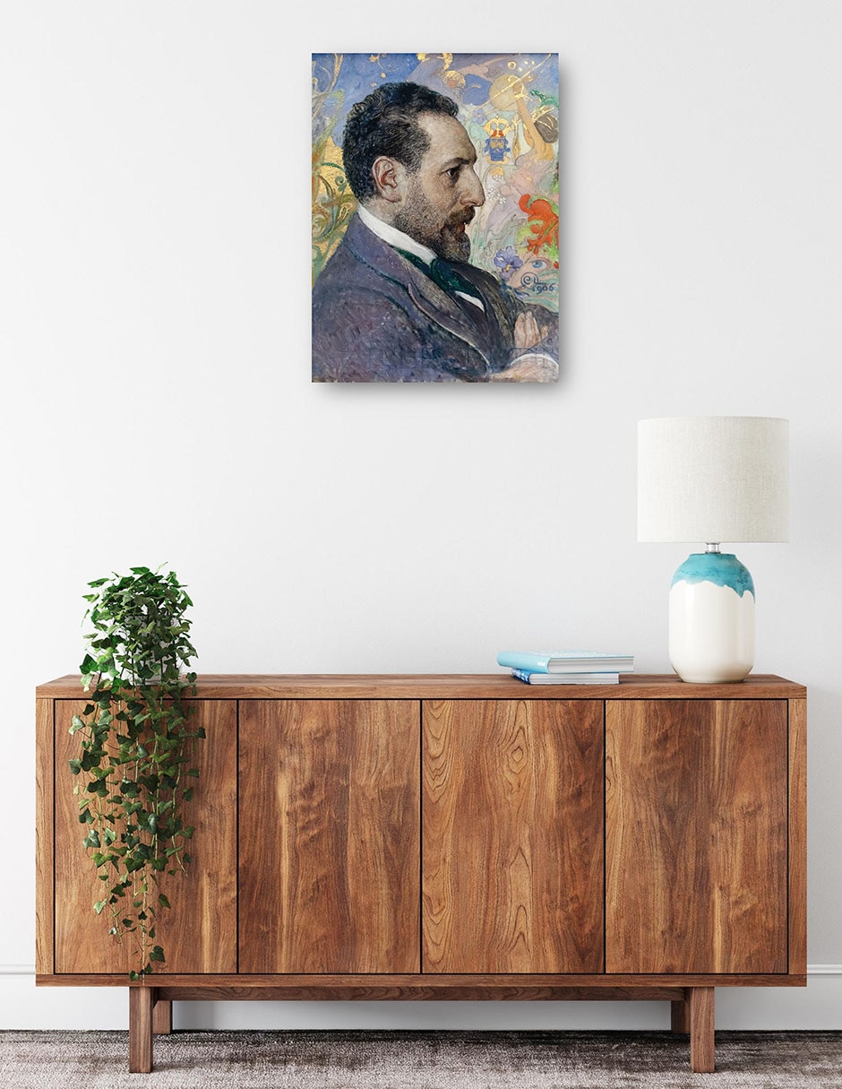 Cuadro decorativo técnica mixta Gente 2