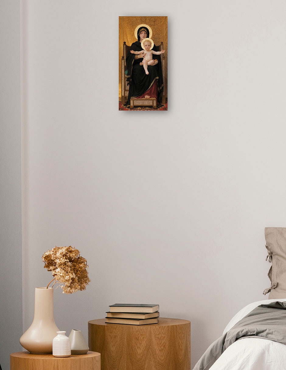 Cuadro decorativo técnica mixta Vírgenes 3