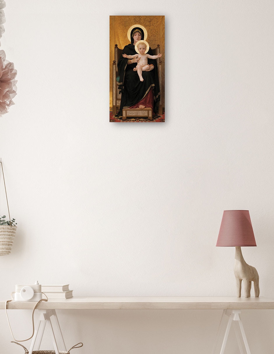 Cuadro decorativo técnica mixta Vírgenes 4