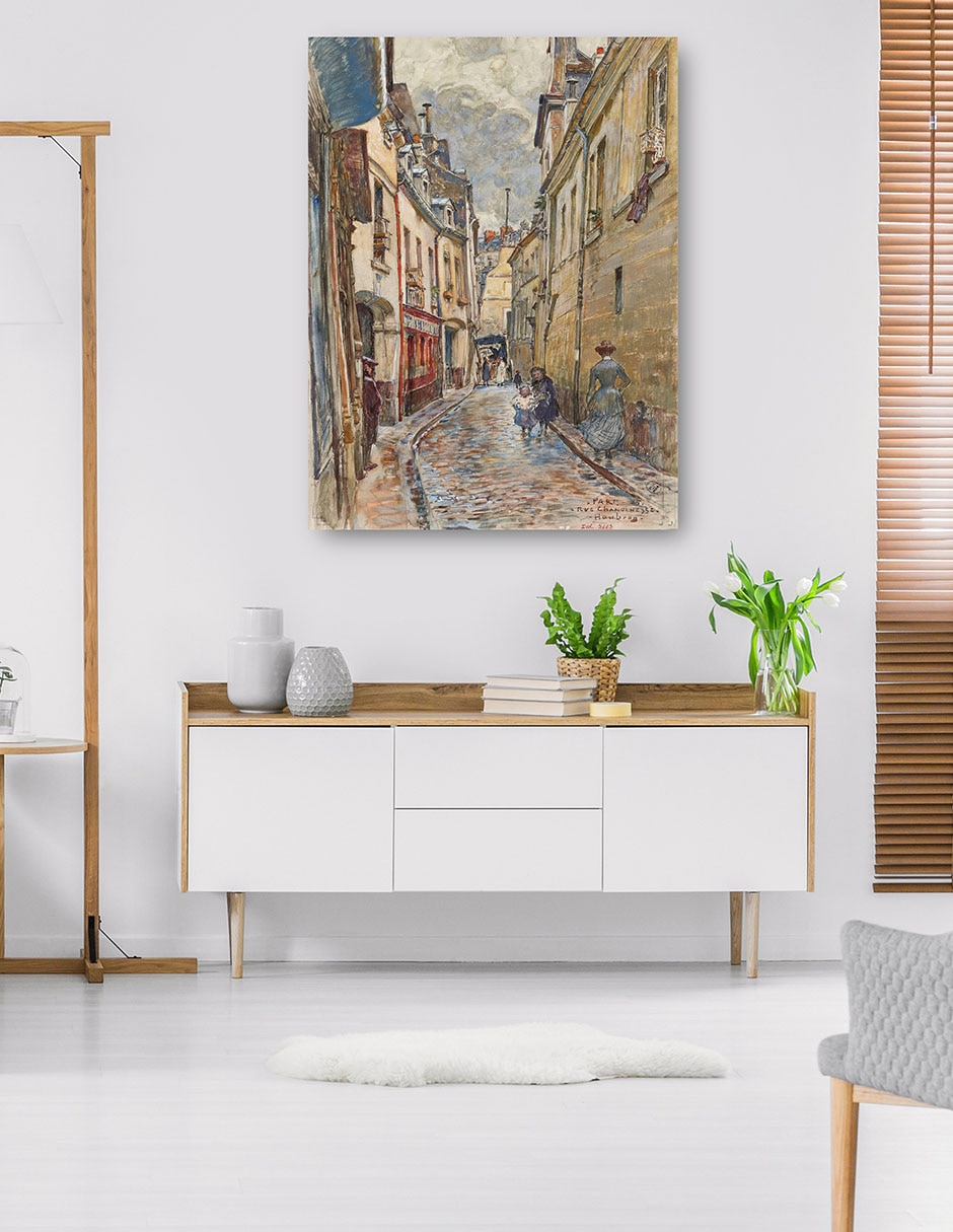 Cuadro decorativo técnica mixta Lugares 5