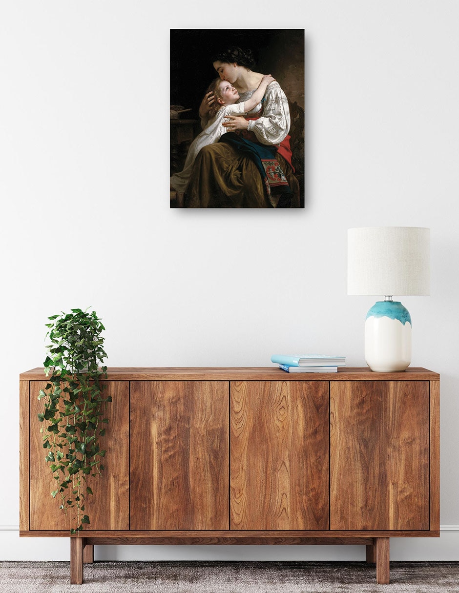 Cuadro decorativo técnica mixta Familia 2