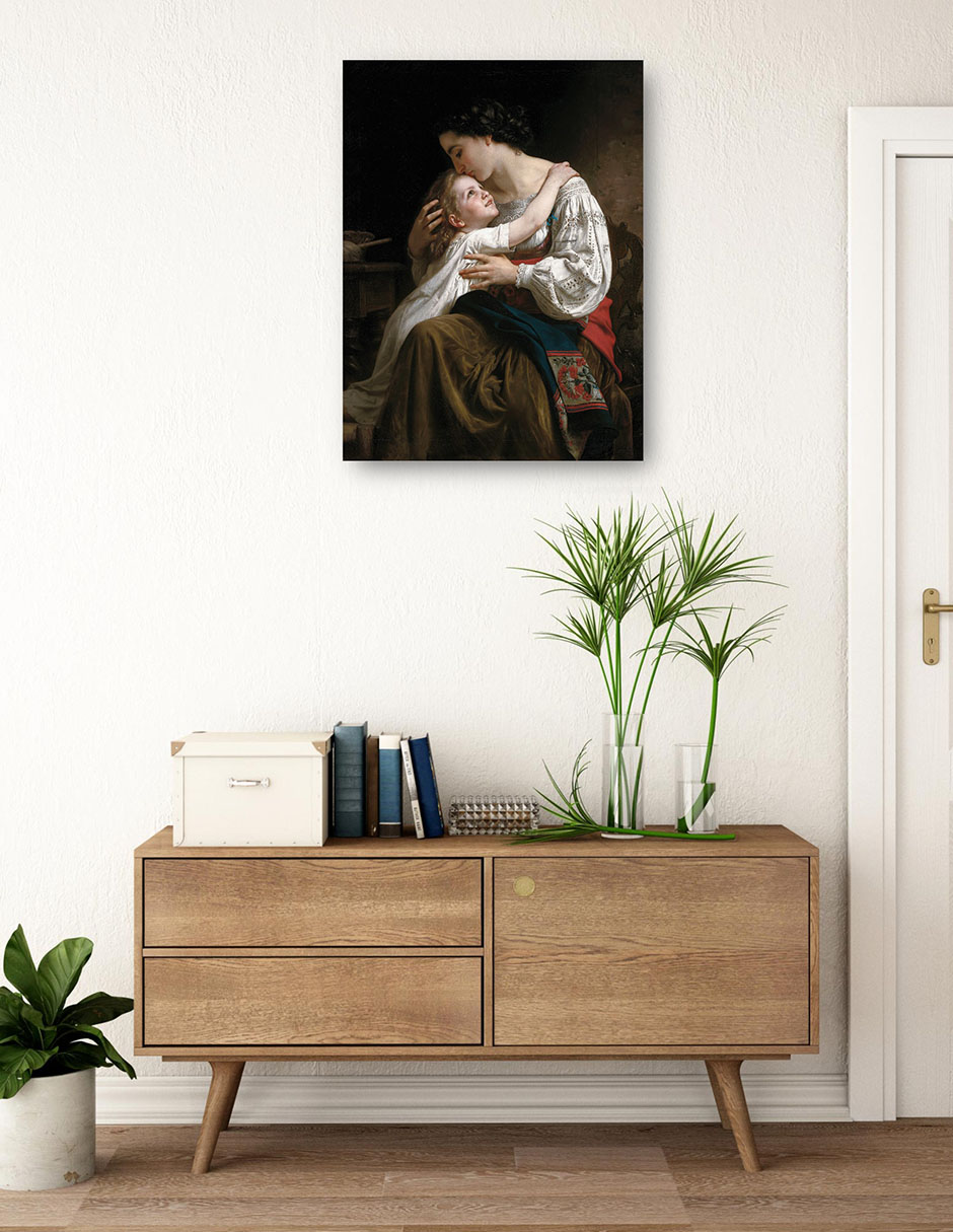 Cuadro decorativo técnica mixta Familia 3