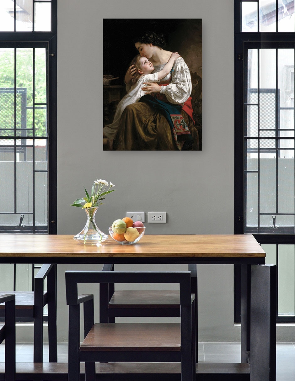 Cuadro decorativo técnica mixta Familia 4