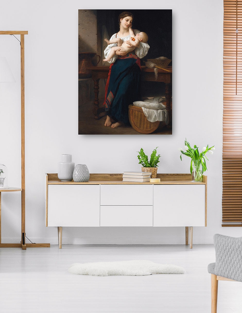 Cuadro decorativo técnica mixta Familia 5