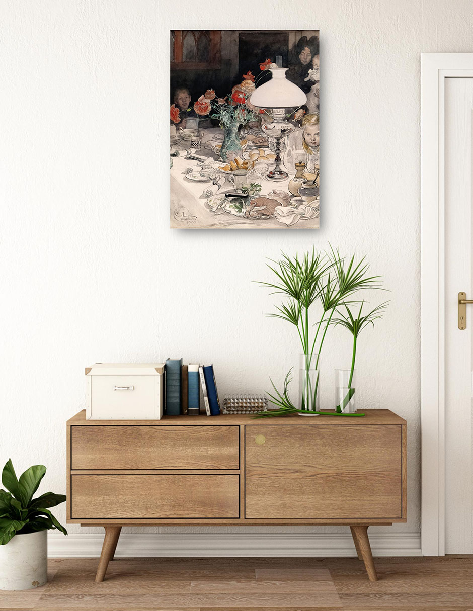 Cuadro decorativo técnica mixta Familia 3