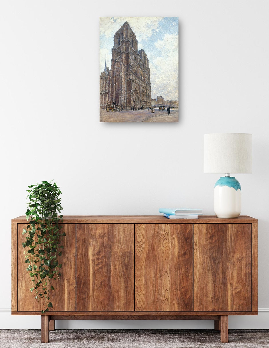 Cuadro decorativo técnica mixta Lugares 2