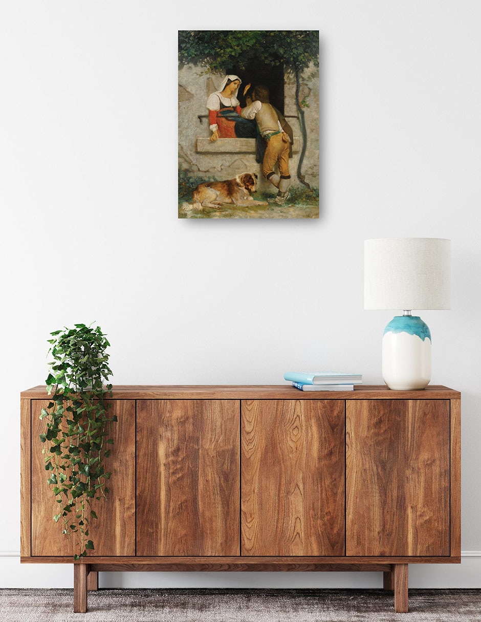 Cuadro decorativo técnica mixta Familia 2