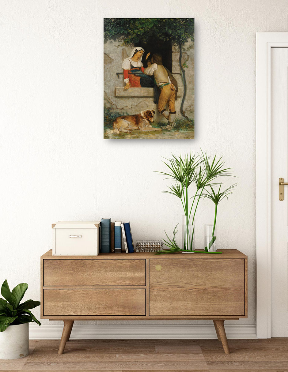 Cuadro decorativo técnica mixta Familia 3