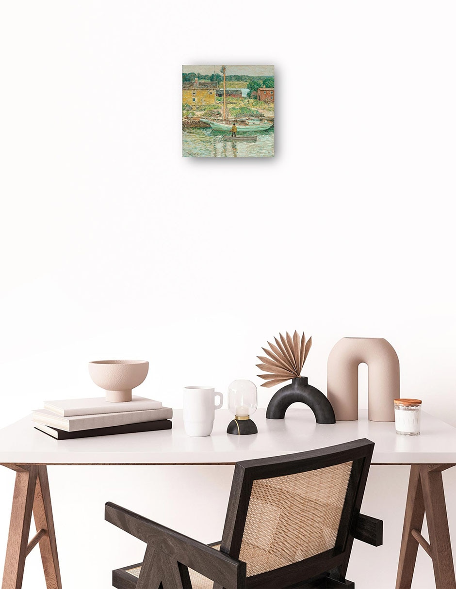 Cuadro decorativo técnica mixta Navegación 2