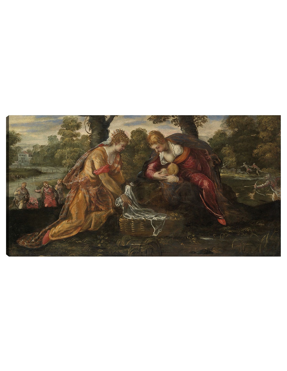 Cuadro decorativo técnica mixta Figuras Celestiales