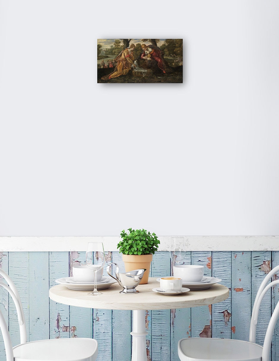 Cuadro decorativo técnica mixta Figuras Celestiales 2