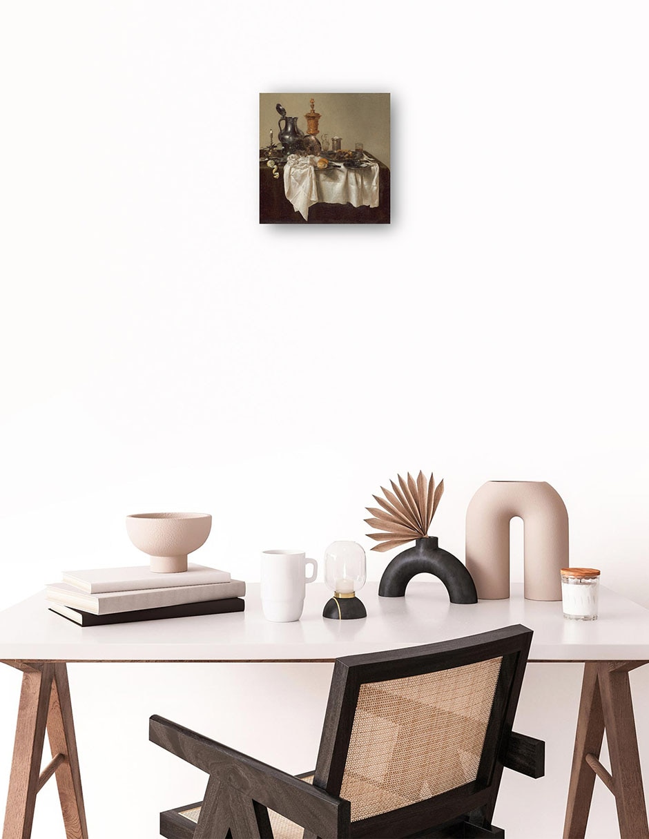 Cuadro decorativo técnica mixta Cómida 2