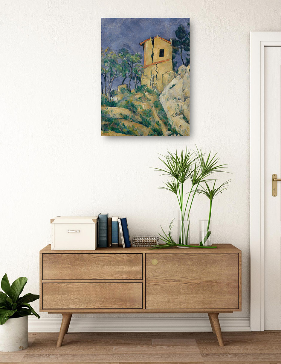 Cuadro decorativo técnica mixta Caminos 3