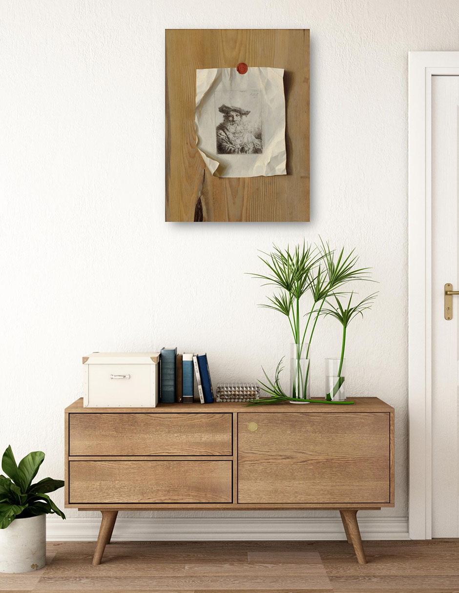 Cuadro decorativo técnica mixta Bocetos 3
