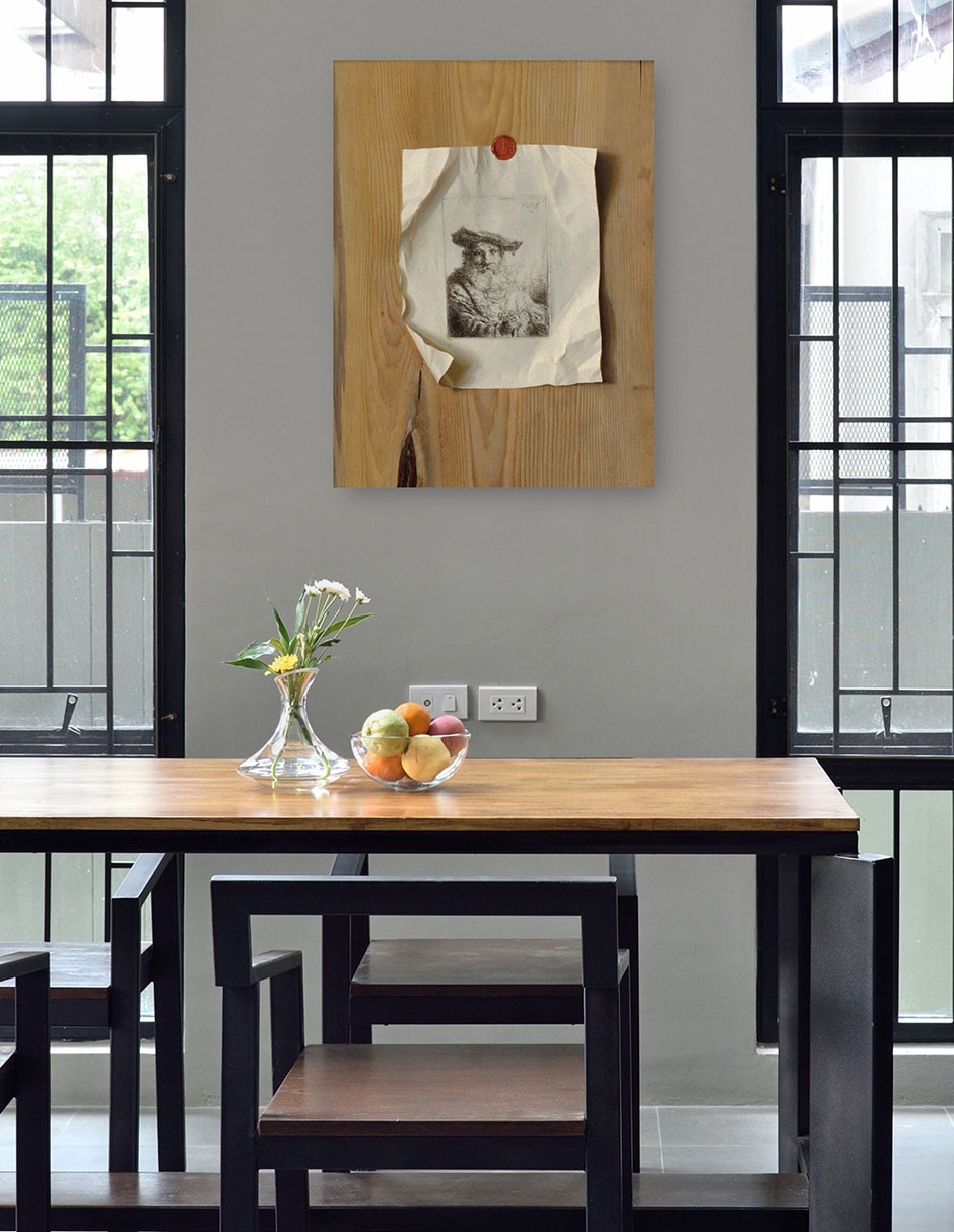 Cuadro decorativo técnica mixta Bocetos 4