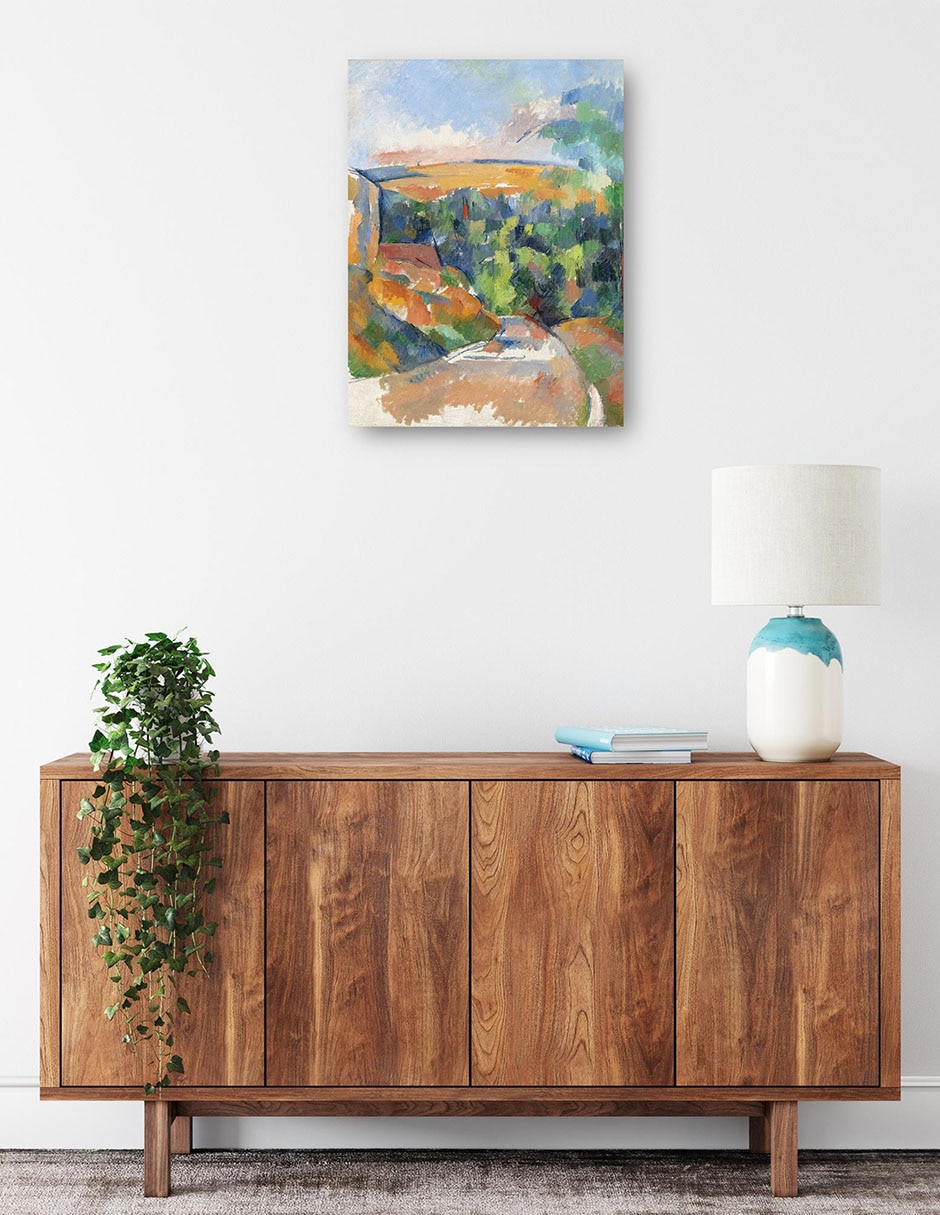 Cuadro decorativo técnica mixta Caminos 2
