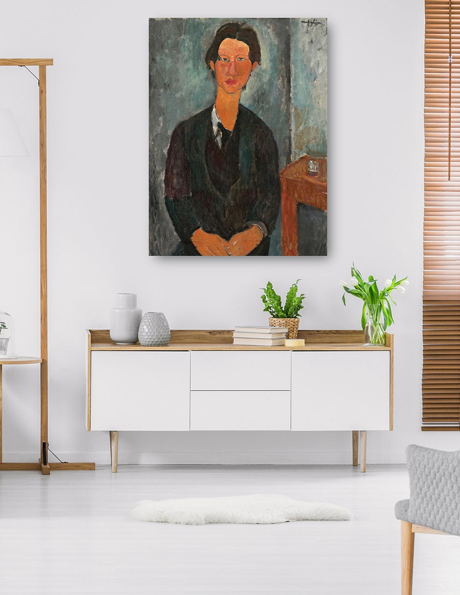 Cuadro decorativo técnica mixta Retratos 5