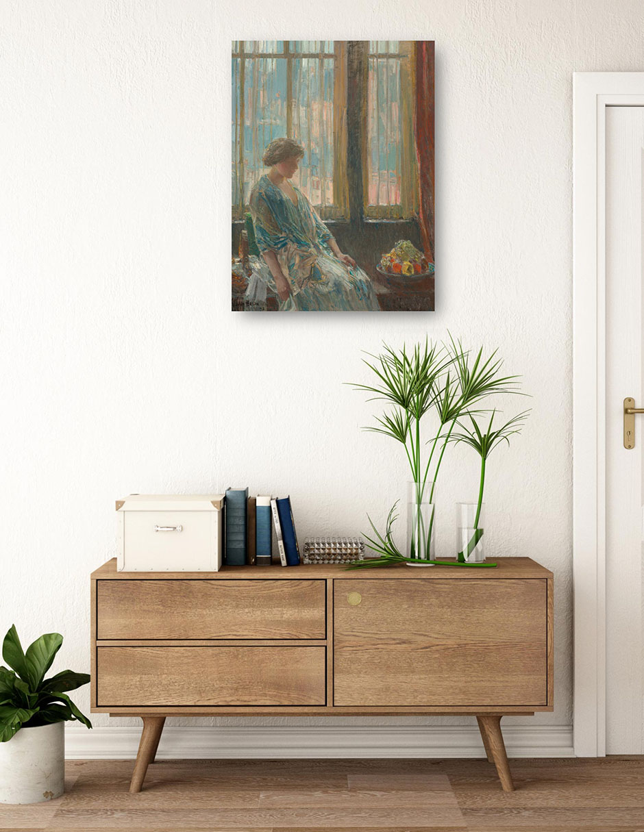 Cuadro decorativo técnica mixta Gente 3